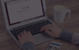 Typing into google