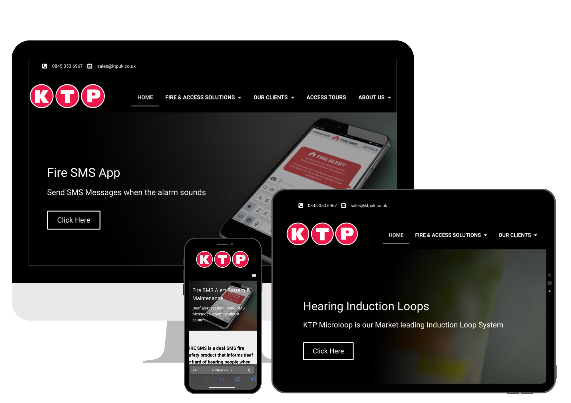 KTP Website Design