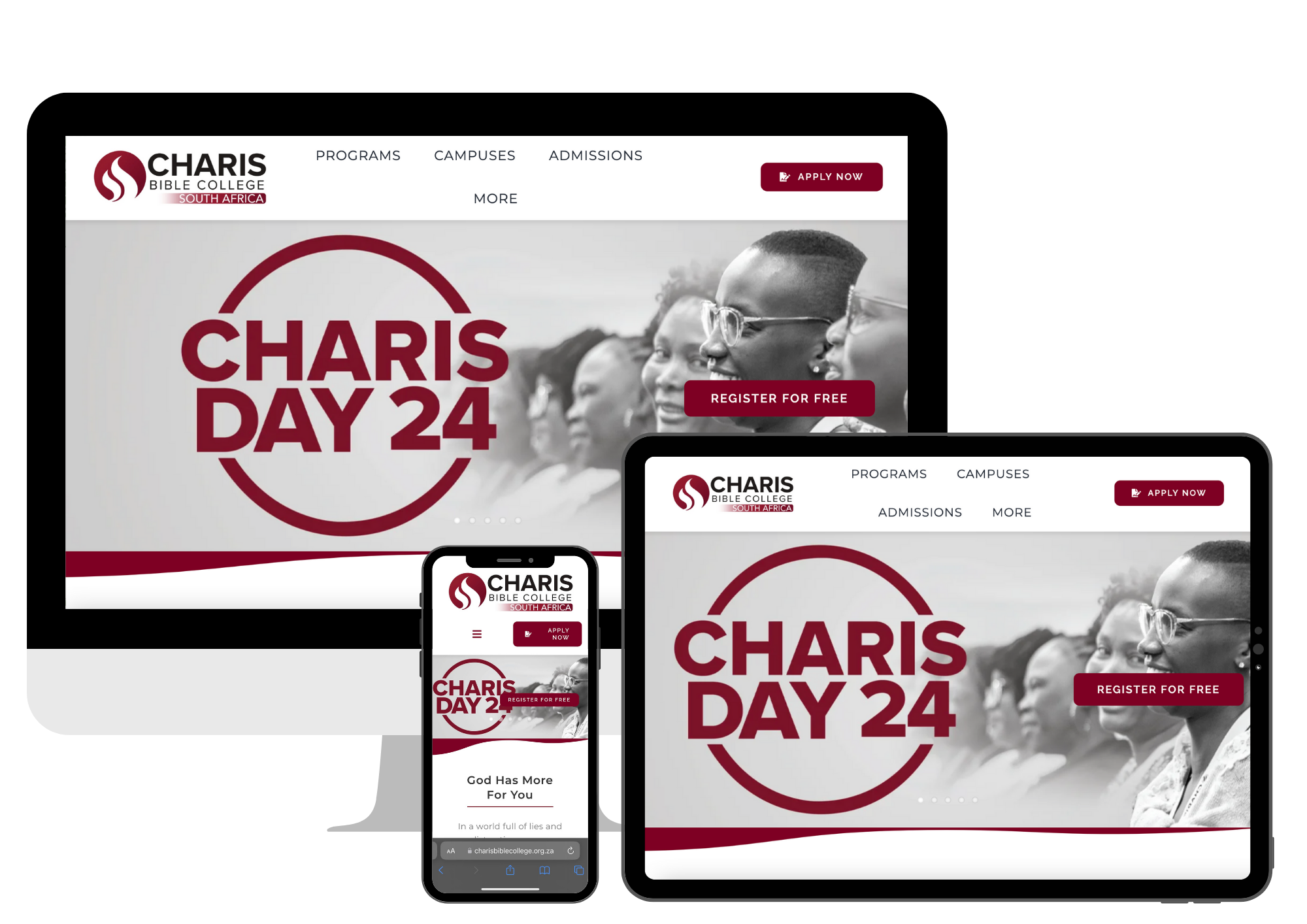 Charis Website Design