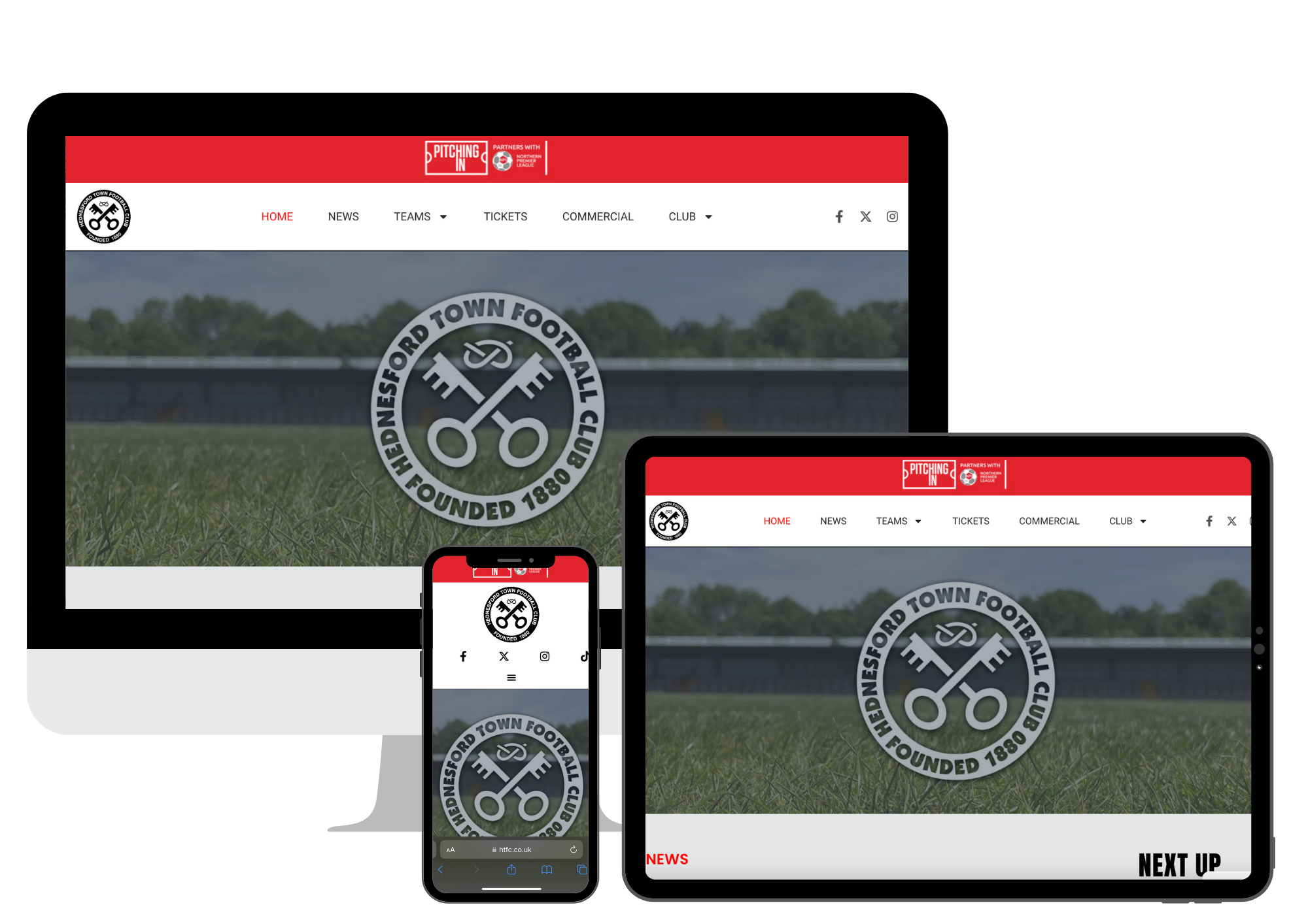 Pitching In website screenshot